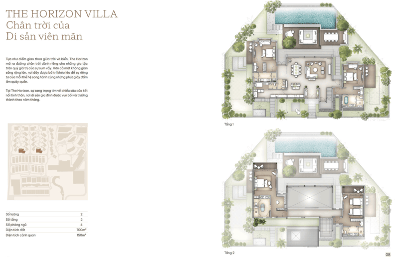 biệt thự The Horizon Villa Arbora Đà Nẵng