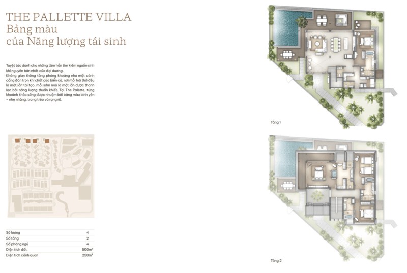 biệt thự The Pallette Villa Arbora Đà Nẵng